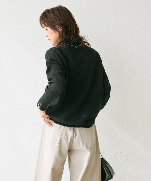 「RIVE DROITE」 長袖ニット FREE オフホワイト レディース_画像8