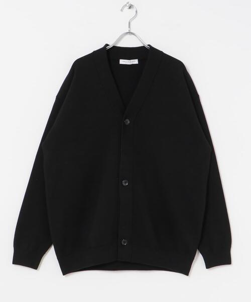 「URBAN RESEARCH」 ニットカーディガン MEDIUM ブラック メンズ_画像2