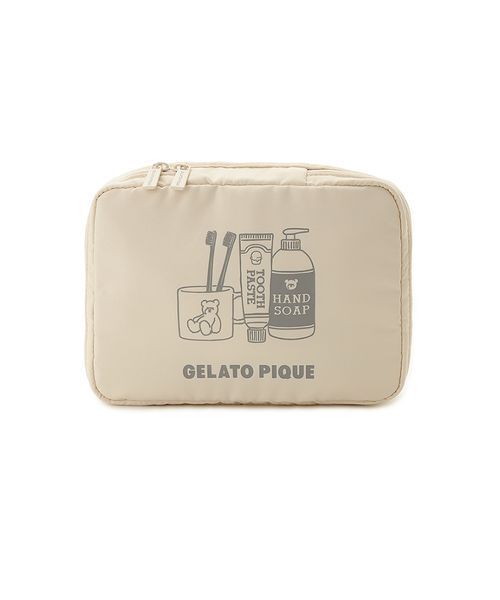 gelato pique（ジェラートピケ） ポーチ 「トラベルグッズ」ハンギング