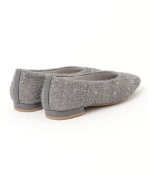 「artemis by DIANA」 フラットパンプス 24.0cm ブラック レディースの画像2