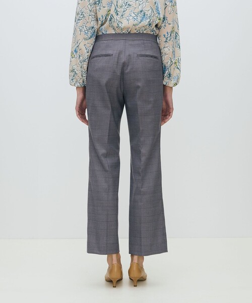 TOMORROWLAND collection パンツ シャドウブルー ストレートパンツ