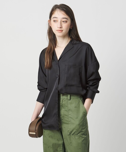 UNITED ARROWS（ユナイテッドアローズ） ブラウス シャツ シルクライク