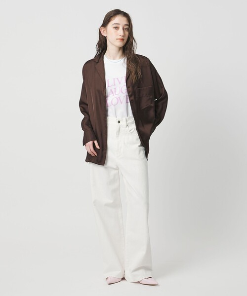 UNITED ARROWS（ユナイテッドアローズ） ブラウス シャツ シルクライク