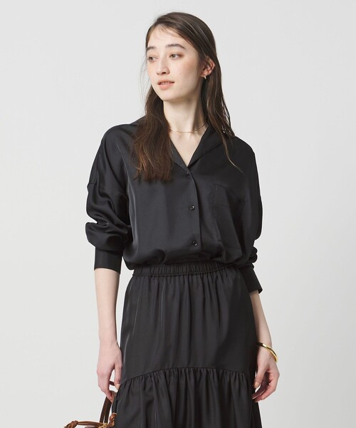 UNITED ARROWS（ユナイテッドアローズ） ブラウス シャツ シルクライク