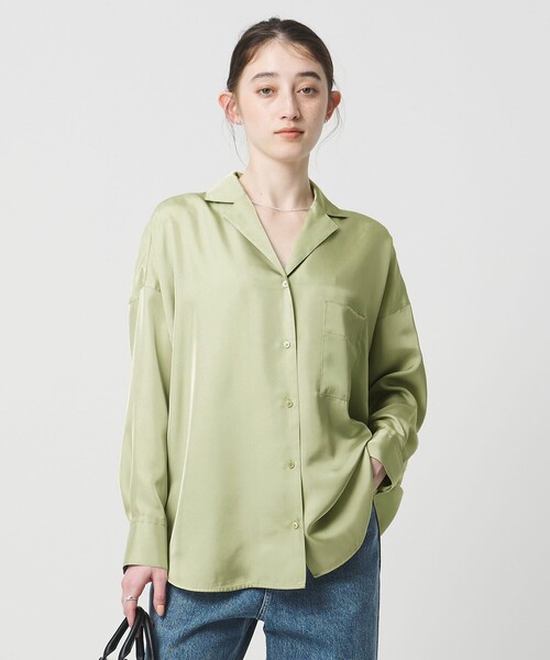 UNITED ARROWS（ユナイテッドアローズ） ブラウス シャツ シルクライク