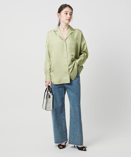 UNITED ARROWS（ユナイテッドアローズ） ブラウス シャツ シルクライク