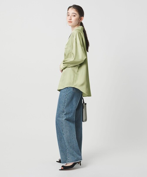 UNITED ARROWS（ユナイテッドアローズ） ブラウス シャツ シルクライク