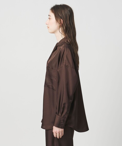 UNITED ARROWS（ユナイテッドアローズ） ブラウス シャツ シルクライク