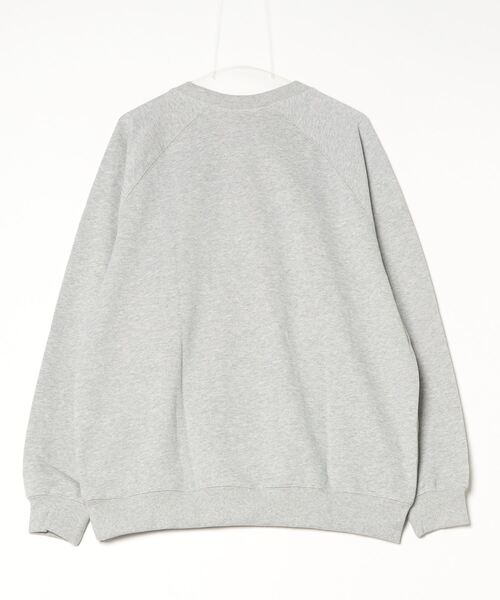 「BROKEN BASE」 スウェットカットソー MEDIUM ネイビー メンズ_画像2