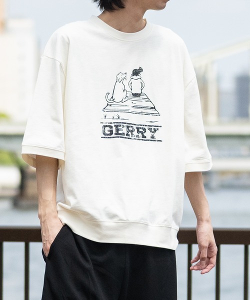 GERRY（ジェリー） tシャツ 「ag」「GERRY/ジェリー」冷感スラブ天竺