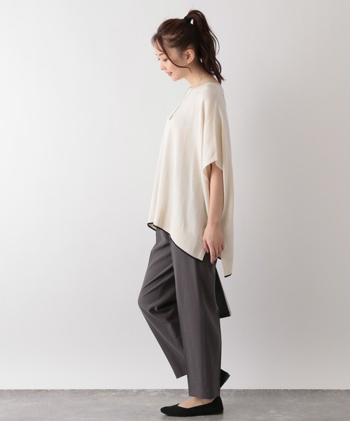 「GLOBAL WORK」 イージーパンツ MEDIUM グレー レディース_画像3