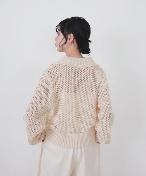 未使用^_^BY★メッシュポロニット PENNEYS 別注 TheFOX メッシュ ポロニット
