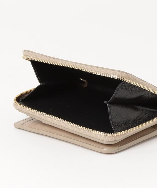 「SAINT LAURENT PARIS」 財布 - ベージュ レディースの画像