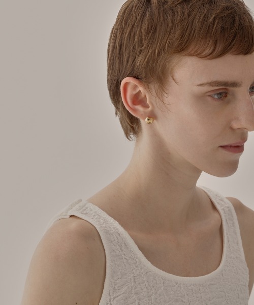 ピアス Pearl Pierced（Heart） レディース メンズの画像
