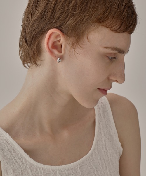 ピアス Pearl Pierced（Heart） レディース メンズの画像