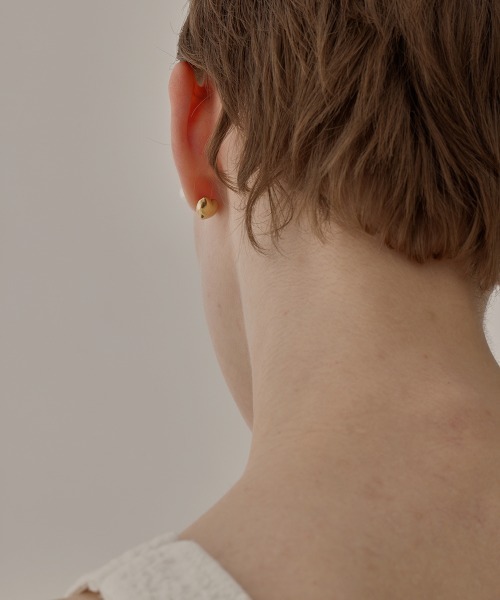 ピアス Pearl Pierced（Heart） レディース メンズの画像