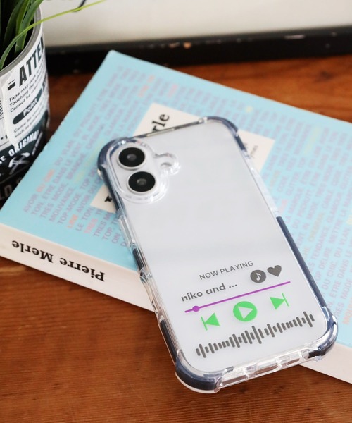 niko and…（ニコアンド） スマホケース Music Player風iPhoneケース