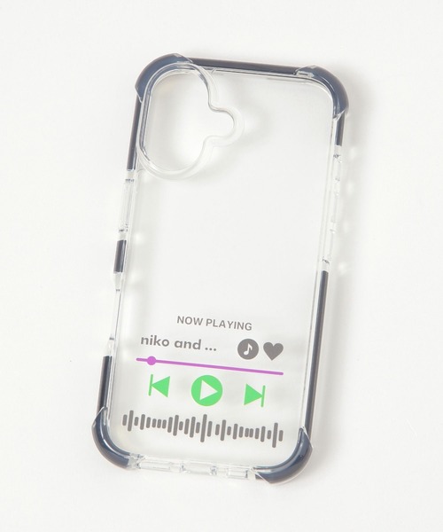 niko and…（ニコアンド） スマホケース Music Player風iPhoneケース