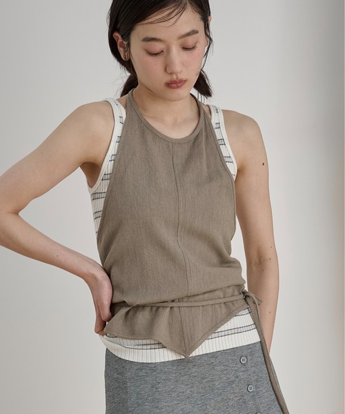 LOSCa キャミソール ブラッシュドホルターキャミ : ZOZOTOWN Yahoo!店