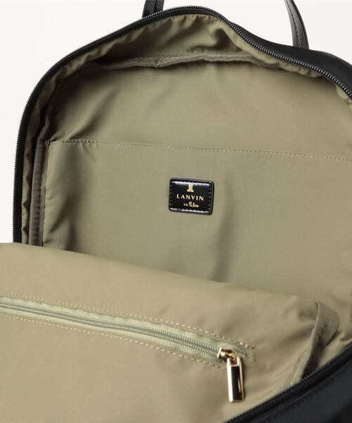 「LANVIN en Bleu」 リュック FREE チャコールグレー レディースの画像