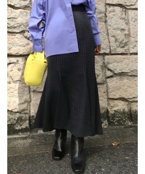 「FRAY I.D」 ロングスカート 0 ブラック レディースの画像