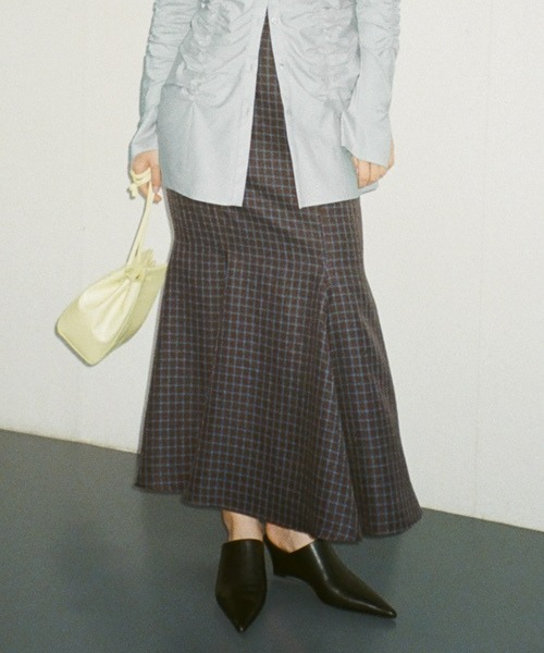 「FRAY I.D」 ロングスカート 0 ブラック レディースの画像