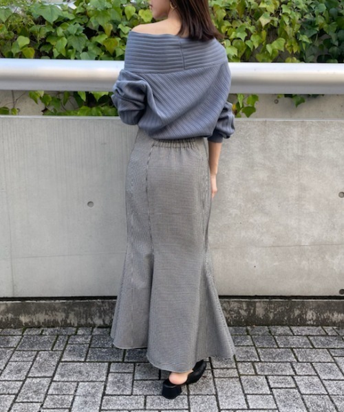 「FRAY I.D」 ロングスカート 0 ブラック レディースの画像