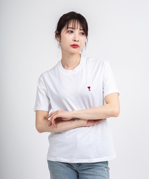 AMI Alexandre Mattiussi tシャツ 「Ami Paris」オーガニックコットンT