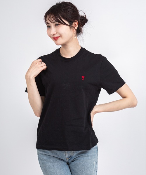 AMI Alexandre Mattiussi tシャツ 「Ami Paris」オーガニックコットンT