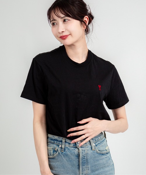 AMI Alexandre Mattiussi tシャツ 半袖 「Ami Paris」オーガニック