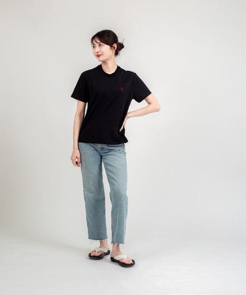 AMI Alexandre Mattiussi tシャツ 半袖 「Ami Paris」オーガニック