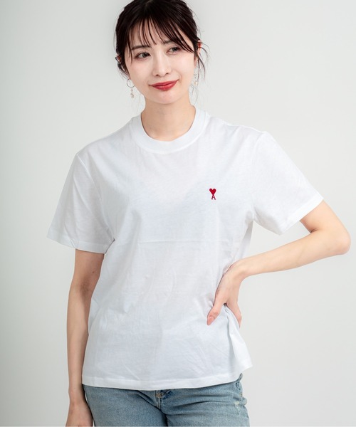 AMI Alexandre Mattiussi tシャツ 半袖 「Ami Paris」オーガニック