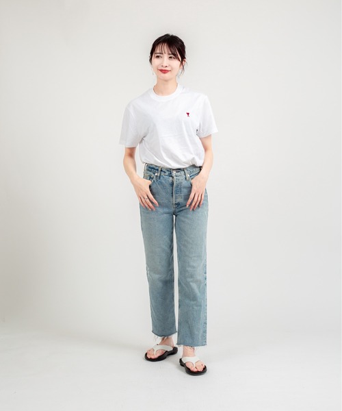 AMI Alexandre Mattiussi tシャツ 半袖 「Ami Paris」オーガニック