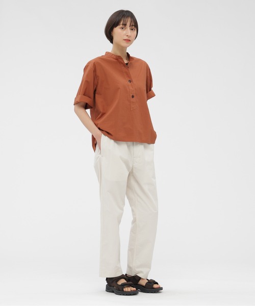 シャツ/ブラウス(半袖/袖なし) MHL. COTTON RAMIE POPLIN MHL.（エムエイチエル） ブラウス シャツ COTTON RAMIE POPLIN