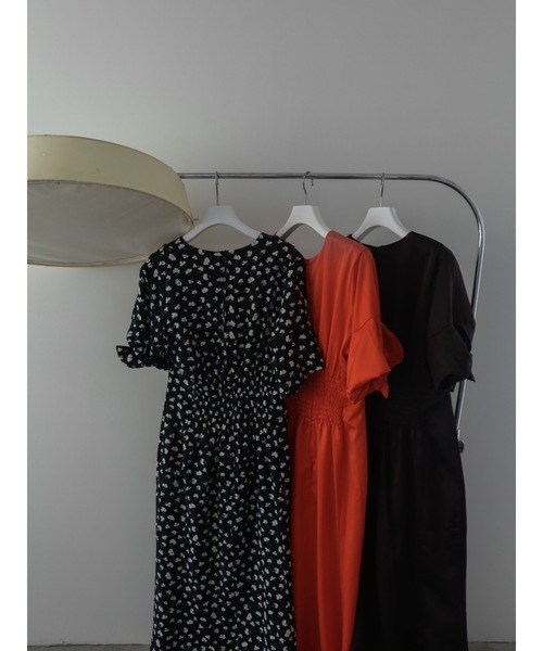 「Katrin TOKYO」 半袖ワンピース X-SMALL レッド レディース_画像5