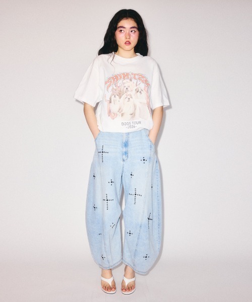 Candy Stripper（キャンディーストリッパー） tシャツ 半袖 SHIH TZU