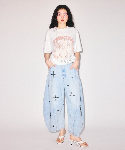 Candy Stripper（キャンディーストリッパー） tシャツ 半袖 SHIH TZU