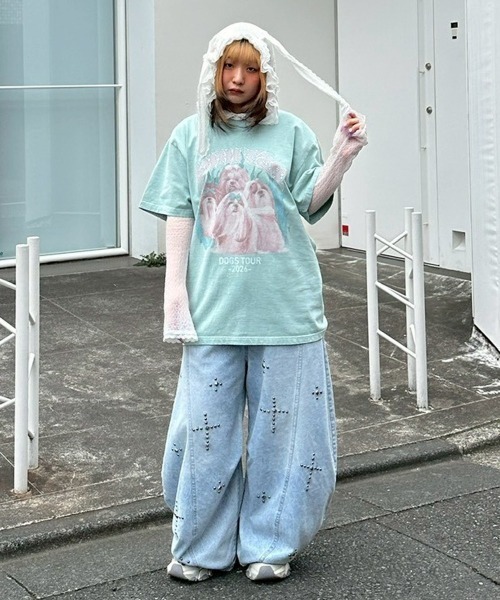Candy Stripper（キャンディーストリッパー） tシャツ 半袖 SHIH TZU