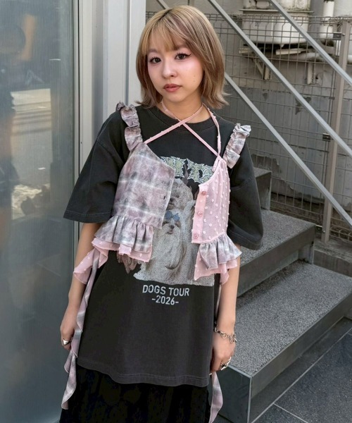 Candy Stripper（キャンディーストリッパー） tシャツ 半袖 SHIH TZU