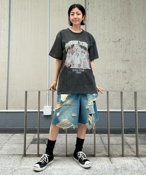 Candy Stripper（キャンディーストリッパー） tシャツ 半袖 SHIH TZU