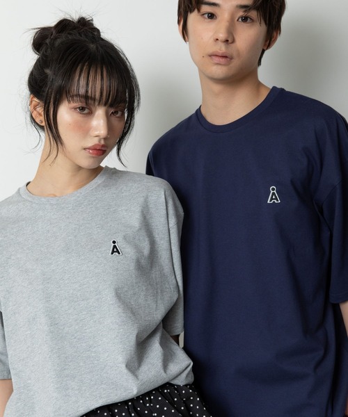 ALAND tシャツ 「UNISEX」ALAND／AロゴワッペンTシャツ レディース 