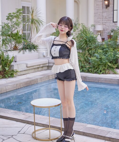 OLIVE des OLIVE（オリーブデオリーブ） 水着 「Belle Charme」Ruffle