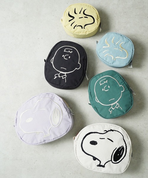 Vintage PEANUTS ポーチ 09”「Vintage PEANUTS」ナイロン ダイカット