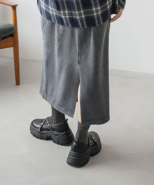 「RETRO GIRL」 「casita」シューズ LARGE シルバー レディース_画像4