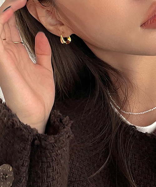 ピアス ミニマルフープピアス レディース : ZOZOTOWN Yahoo!店 - 通販