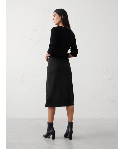 スカート BANANA REPUBLIC FACTORY STORE　　ソフトタッチ ミディ スカートの画像