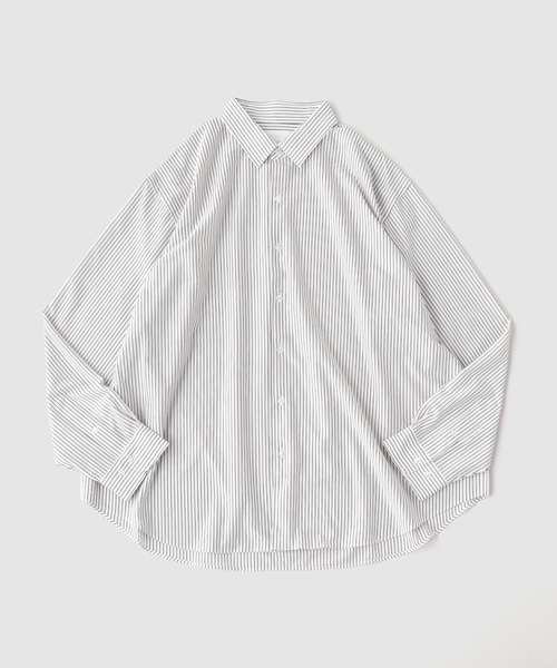 KANEMASA PHIL.（カネマサフィル） シャツ 46G Stripe Atomospehere S