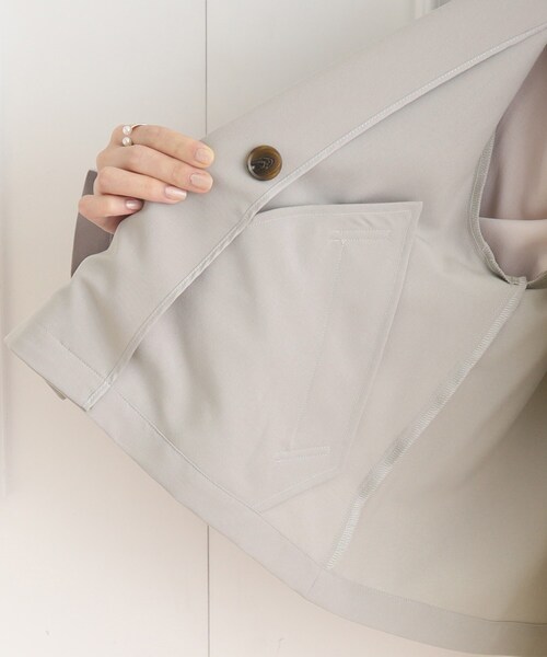 「couture brooch」 トレンチコート 40 ベージュ レディース_画像8