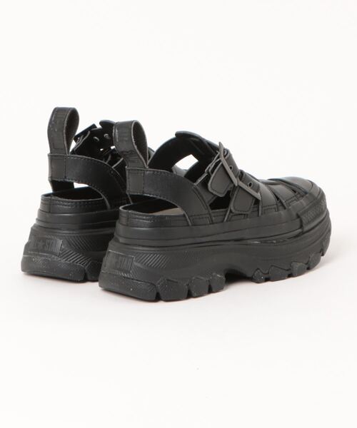 「CONVERSE」 サンダル 25.5cm ブラック メンズ_画像2