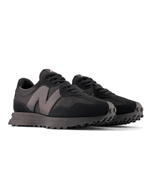「New Balance」 ローカットスニーカー 25.0cm ブラック×ブラック メンズ_画像4